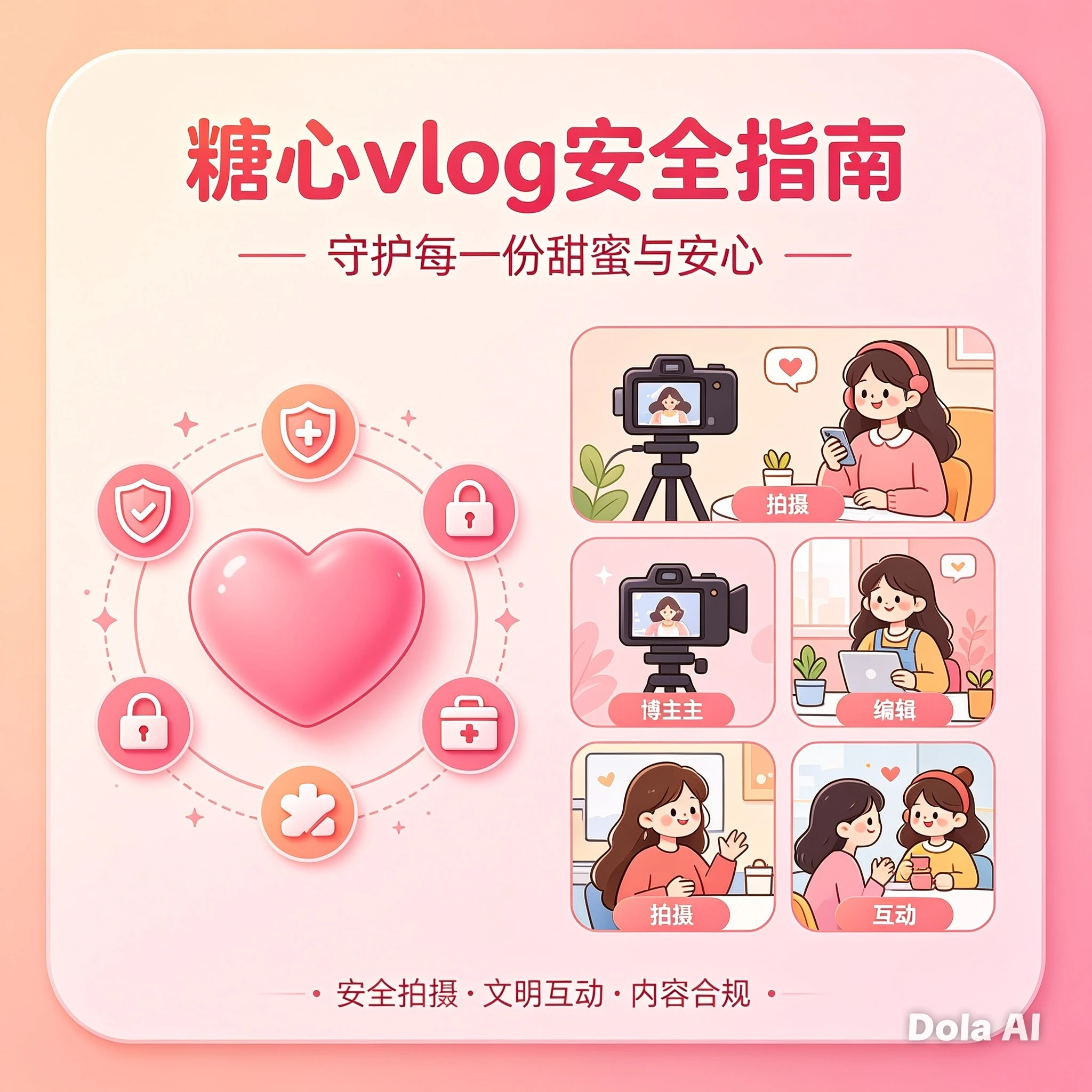 糖心Vlog好友互动内容展示